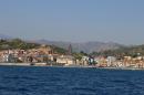 From Taormina bay to Naxos seaside resort